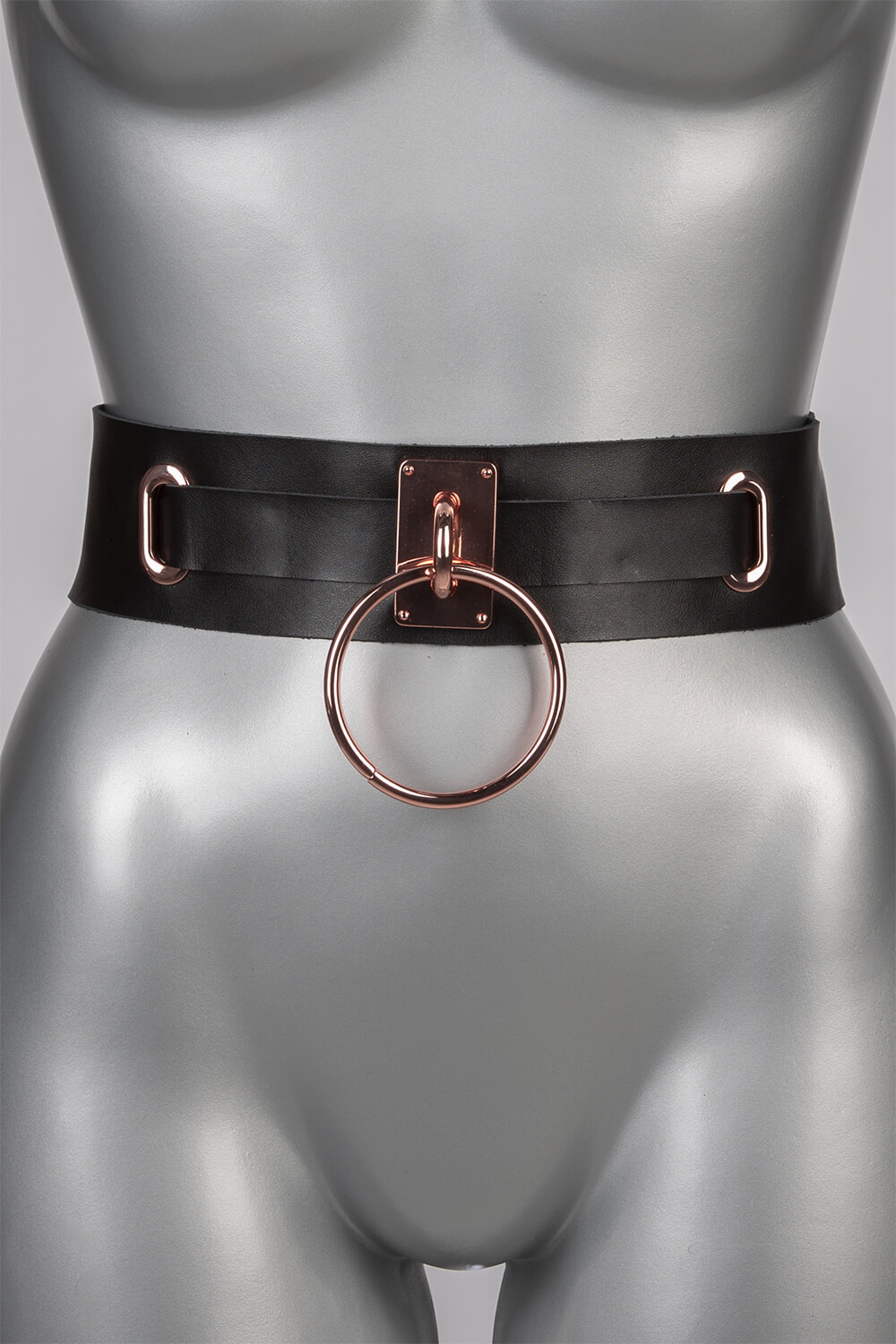 VoyeurX bondage riem echt leer eternity rose goud